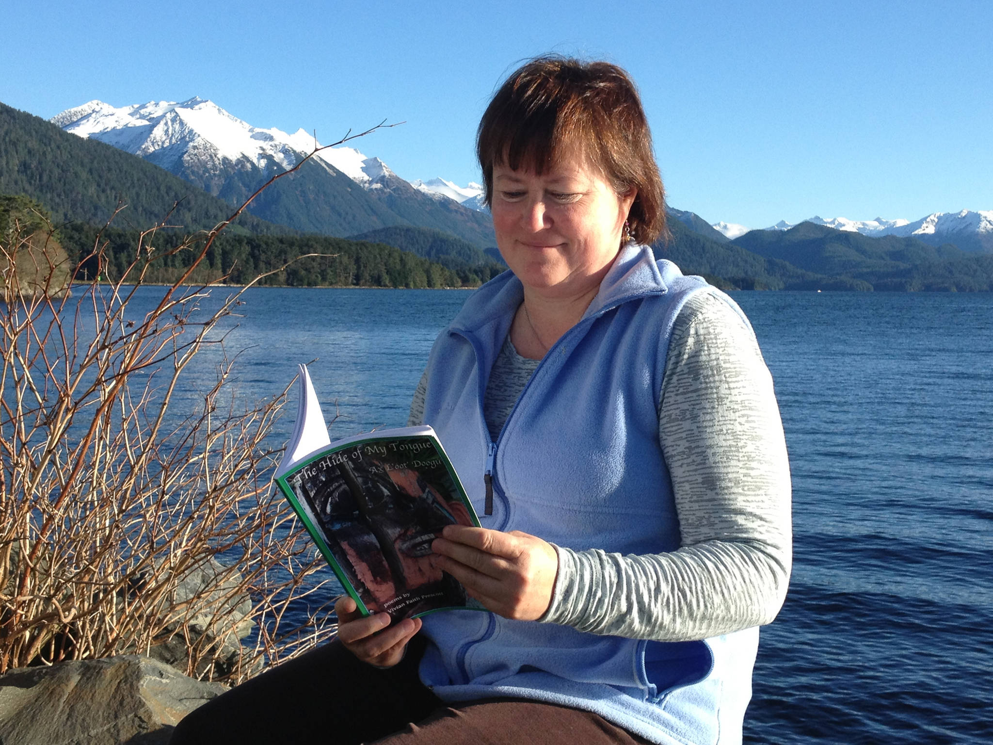 Author Vivian Faith Prescott reads from The Hide of My Tongue, or, in Tlingit, Ax L’&