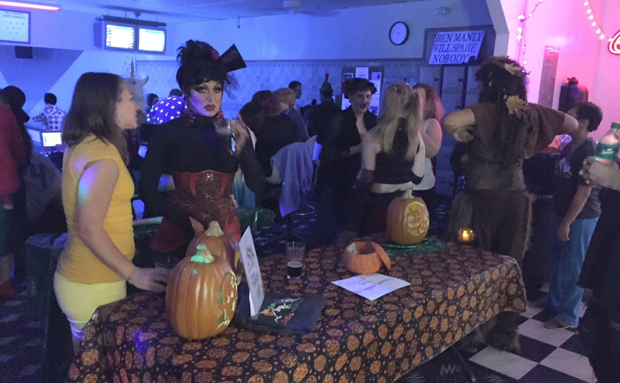 Attendees at a past SEAGLA Monster Ball await their turn to bowl. The annual event takes place this Friday. (Photo courtesy of Brandon Demery)