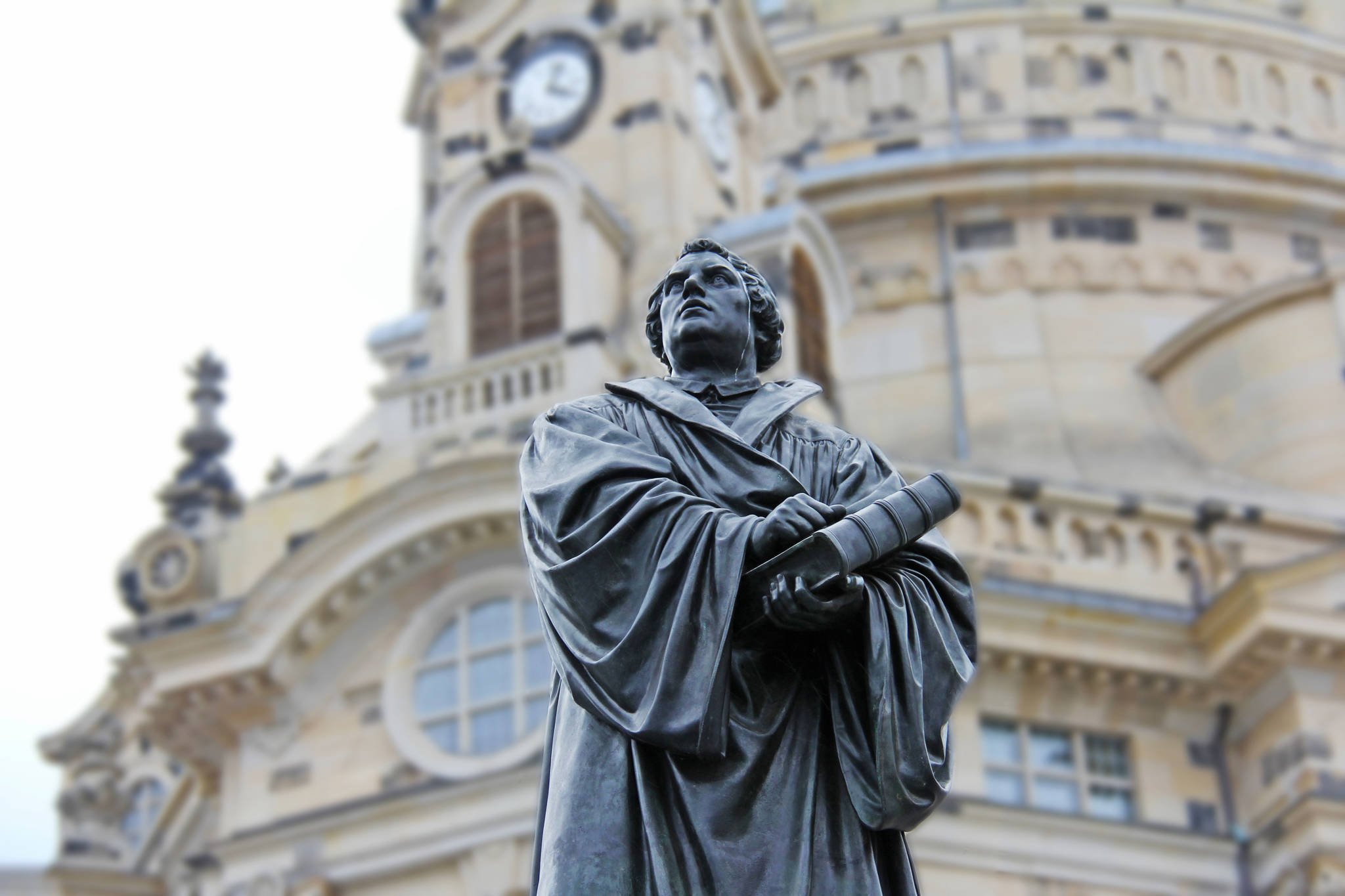A statue of Martin Luther. (Photo courtesy of Pixastock)