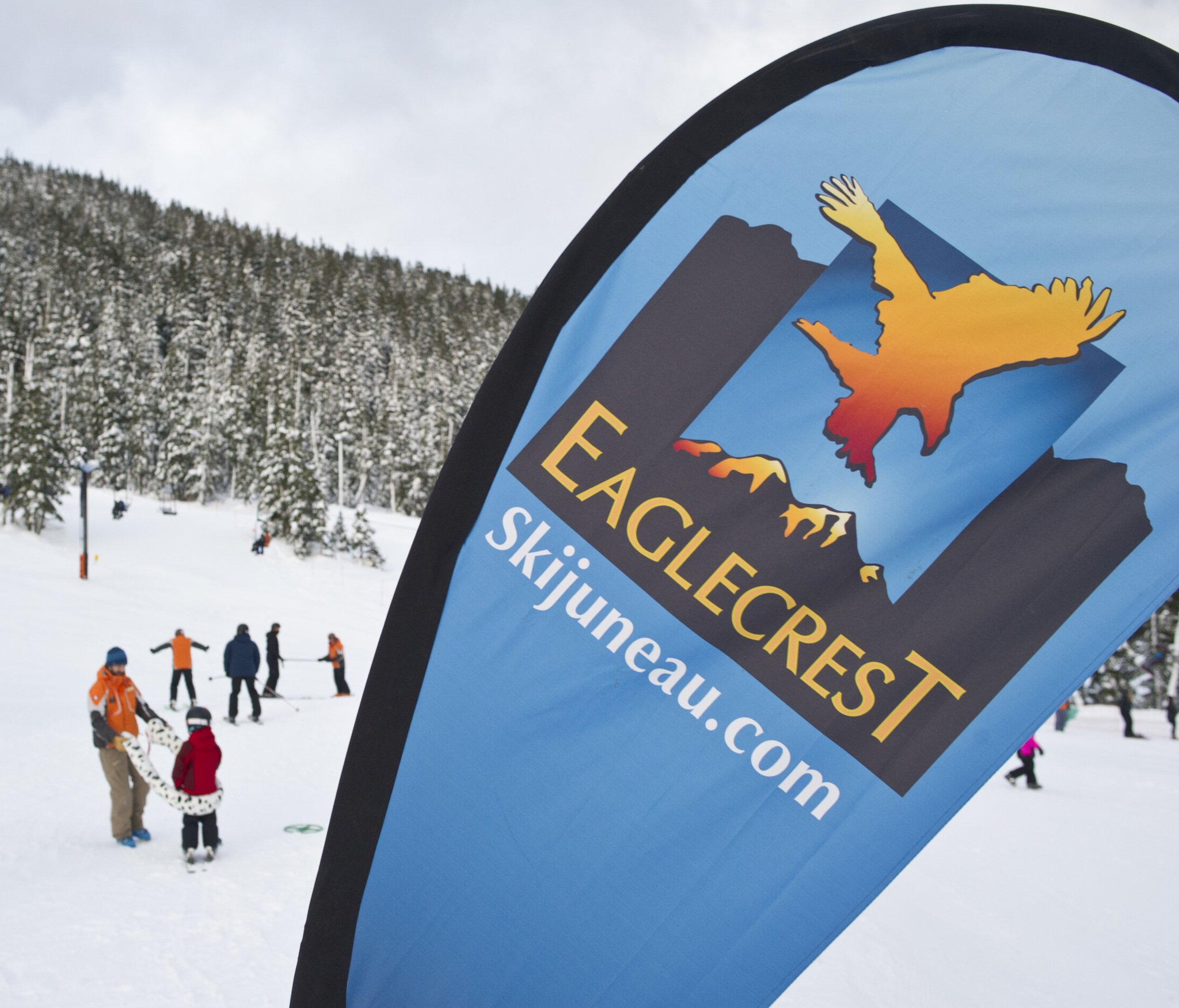The World’s Largest Lesson at Eaglecrest took place on Jan. 6, 2017. A movie night Saturday, Nov. 18 aims to raise money for the Eaglecrest Foundation. (Michael Penn | Juneau Empire)