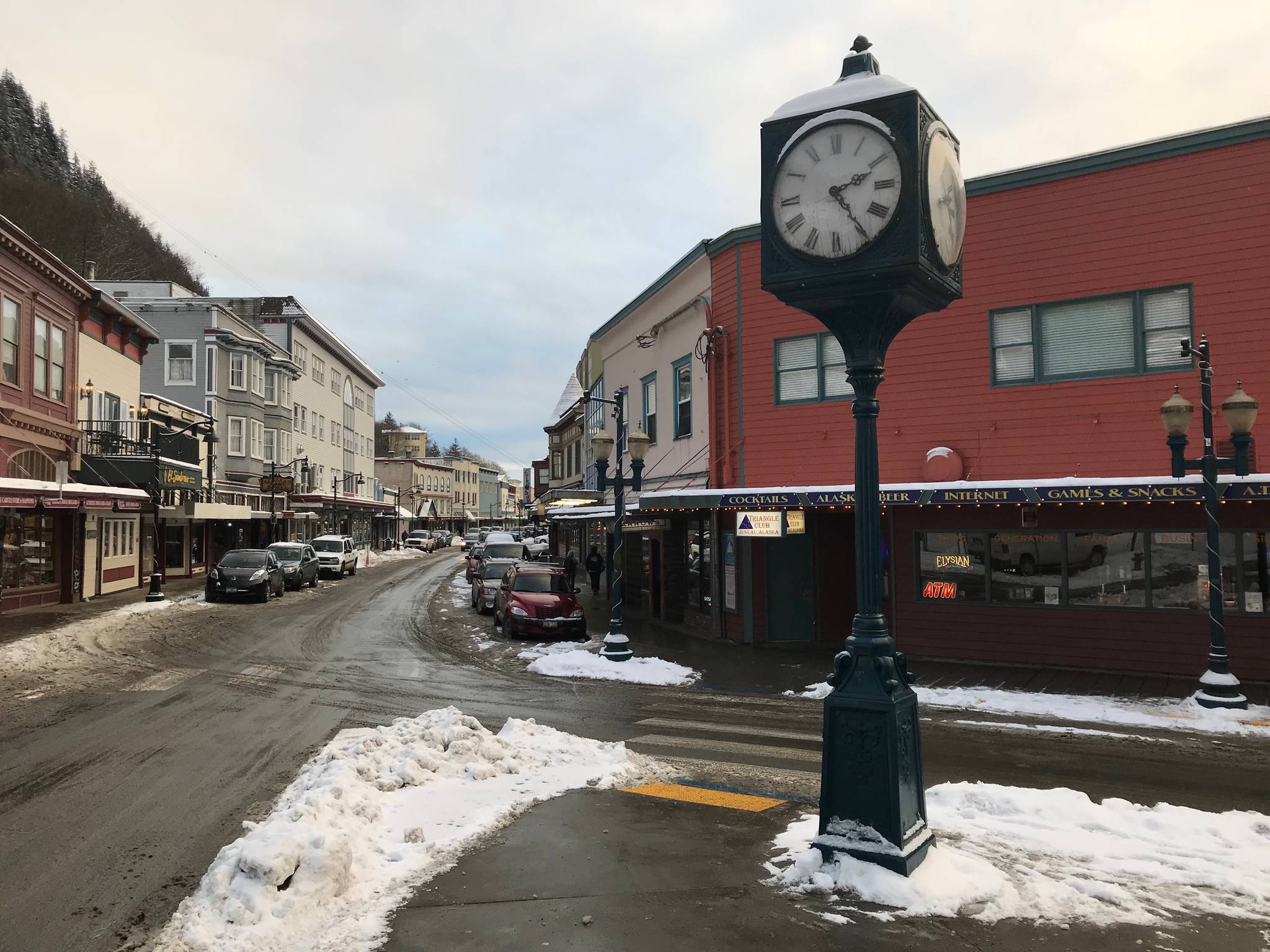 Downtown Juneau on Nov. 21, 2017. (Alex McCarthy | Juneau Empire)
