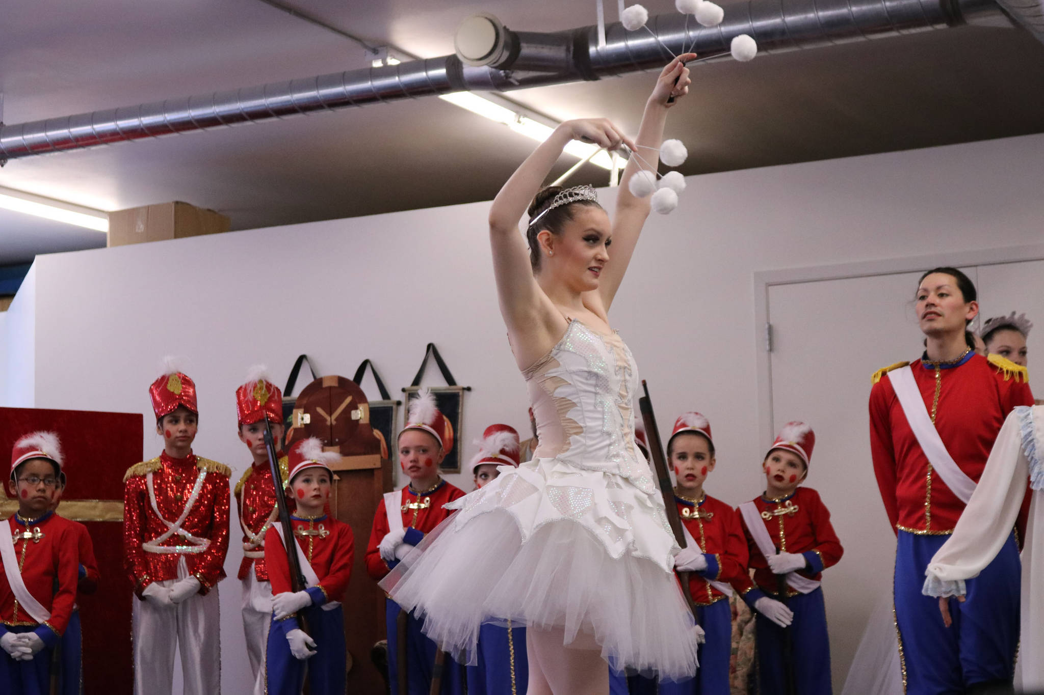 “Dancing is an interesting way to communicate between mind body and soul,” said this year’s snow queen, Anna McDowell, 17. (Erin Laughlin | For the Capital City Weekly)