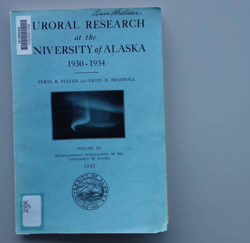 The first scientific study at the University of Alaska, to determine the height of the aurora over Fairbanks. (Courtesy Photo | Ned Rozell)