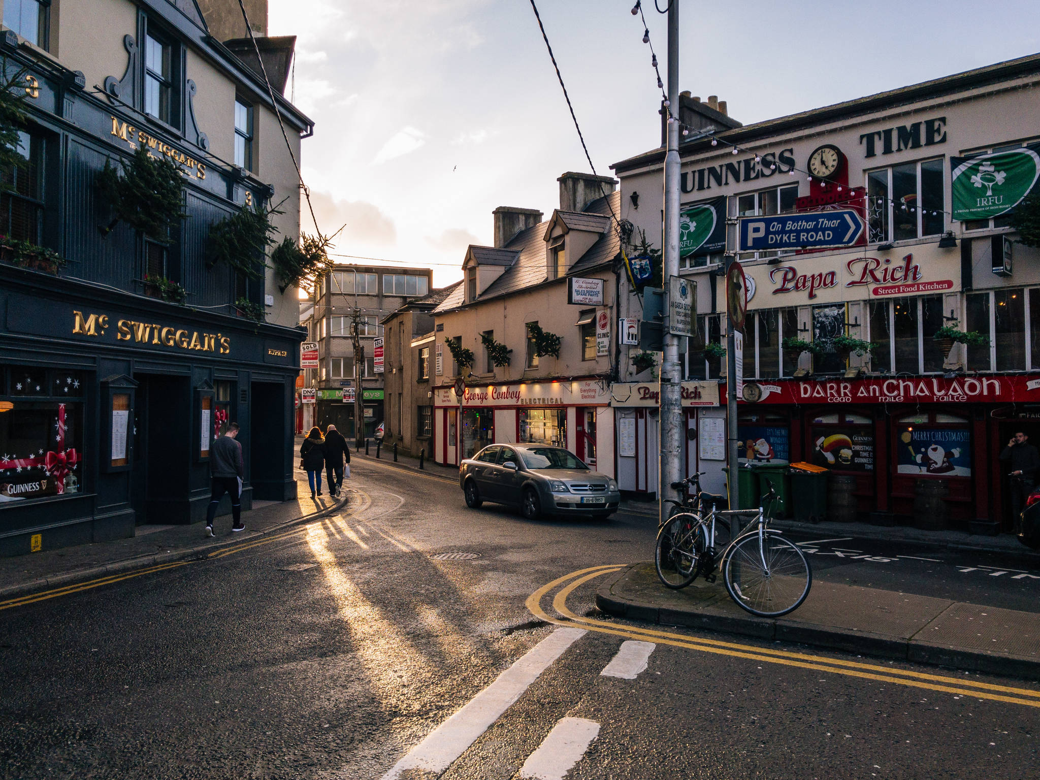 Galway before Storm Eleanor. (Photo by Gabe Donohoe)