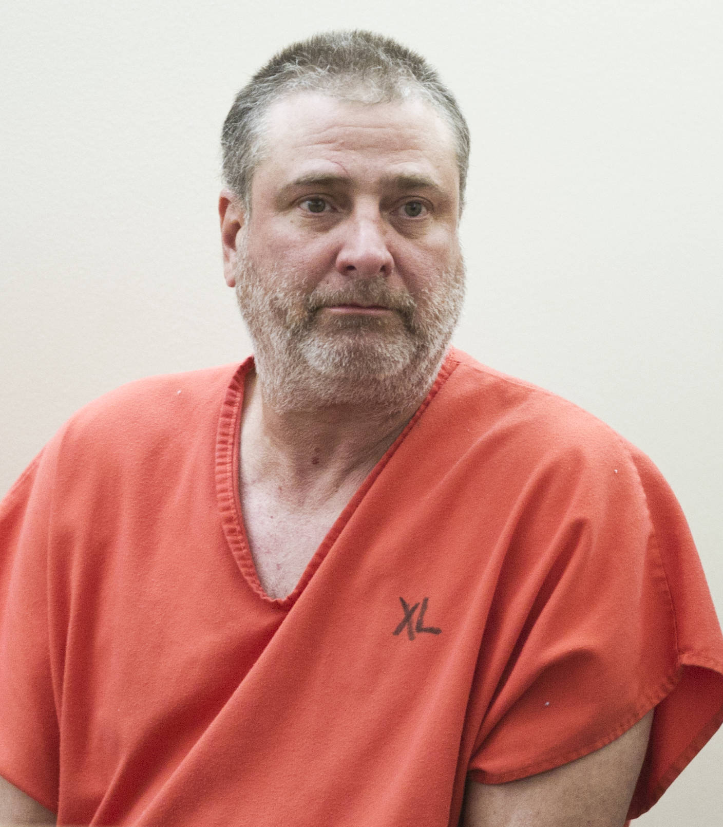 Mark Anthony De Simone, 53, arrives in Juneau District Court for his arraignment is this May 2016 file photo. (Michael Penn | Juneau Empire File)