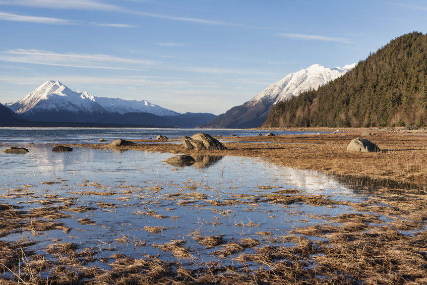 The Chilkat Inlet near Haines. (123rf.com Stock Photo)