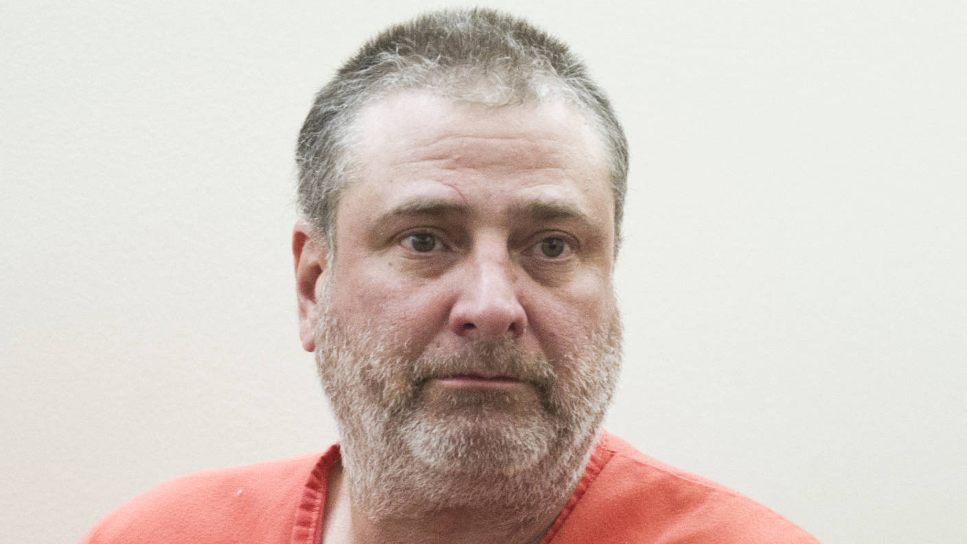 Mark Anthony De Simone, 53 at the time, arrives in Juneau District Court for his arraignment in this May 2016 file photo. (Michael Penn | Juneau Empire File)
