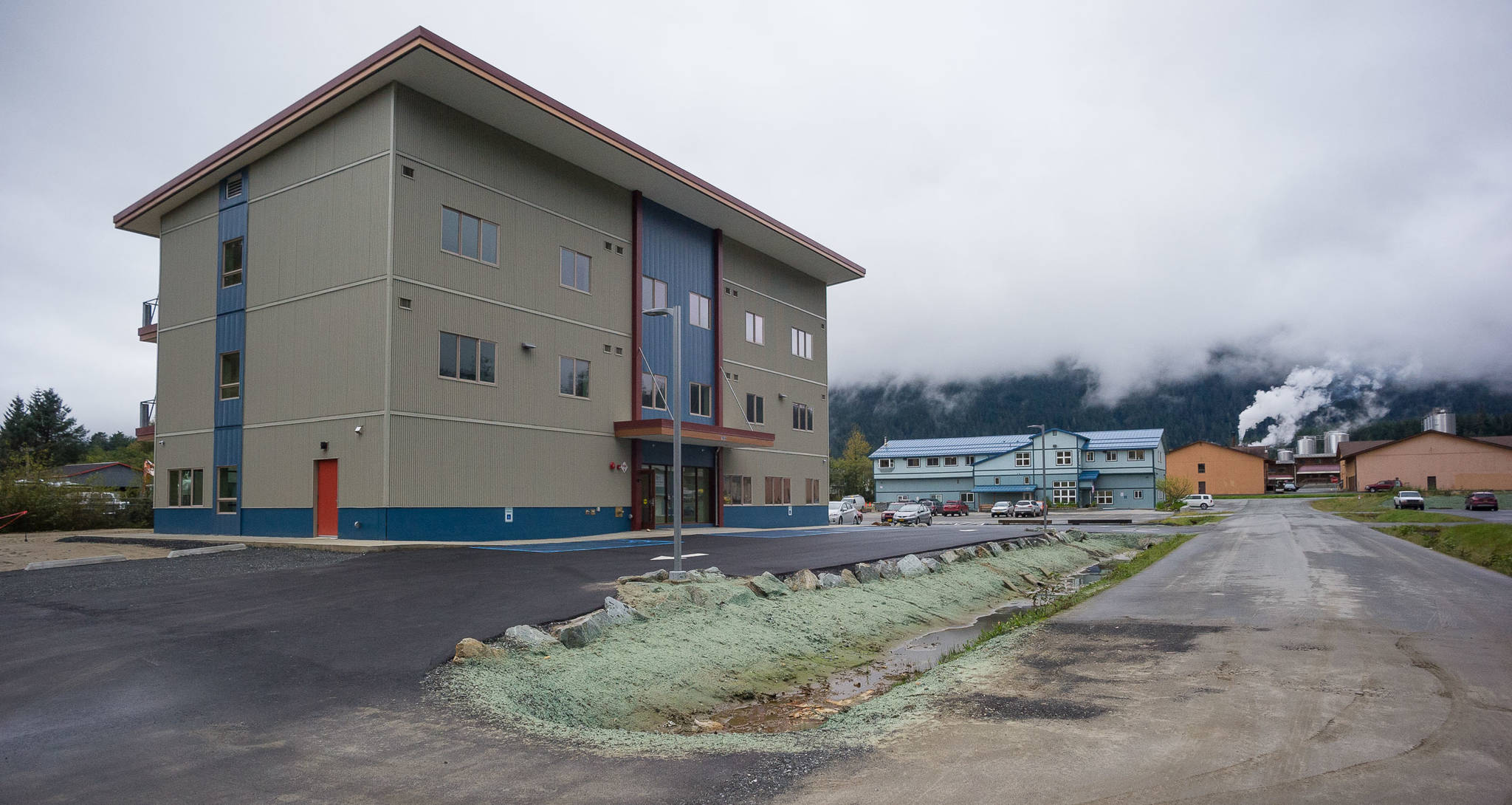 This file photo shows the finished Housing First Project on Tuesday, Sept. 19, 2017. The Juneau Community Foundation announced $1.8 million in grants today, some of which will go to Housing First. (Michael Penn | Juneau Empire)