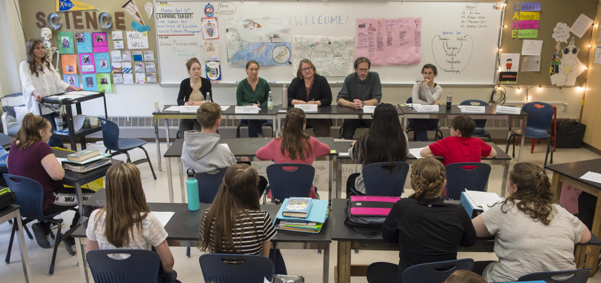 STEM in schools Floyd Dryden students take on pollock policy Juneau