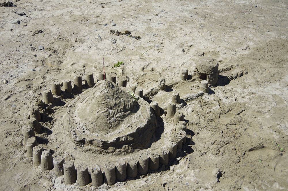 &ldquo;Paradise Beach,&rdquo; by Savannah, won the Best Castle to Visit award at the Douglas Sandcastle Challenge on July 4, 2018. (Photo courtesy Zane Jones)