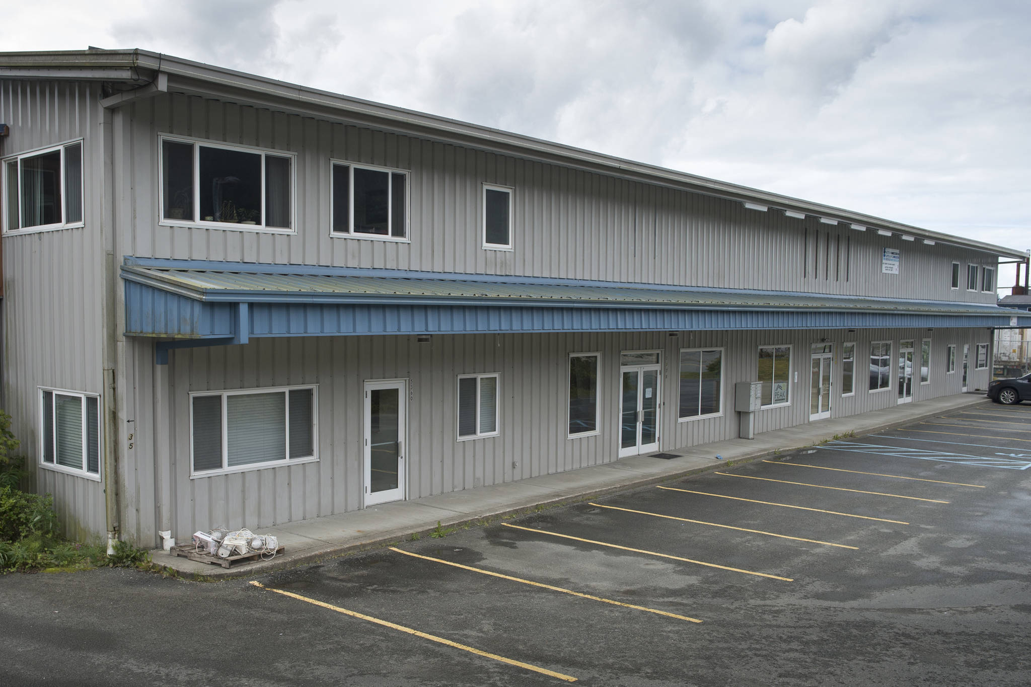 The Alaskan Brewing Company has bought three of the five business units in a building owned by Anchor Electric Company to possibly relocate their tasting room or other operations.. (Michael Penn | Juneau Empire)