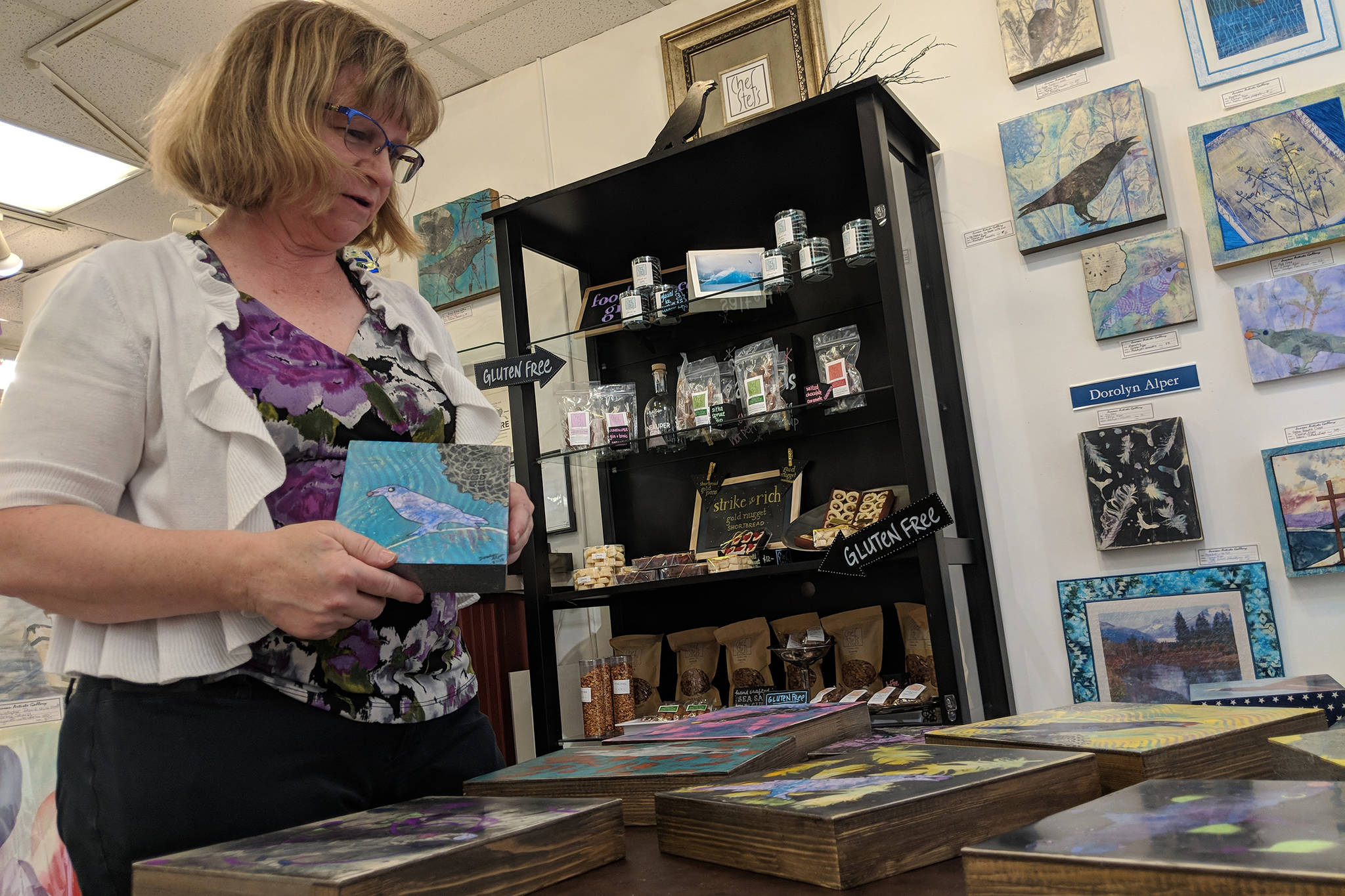 Wax on, blow torch off: Encaustic art up this month at Juneau Artists Gallery