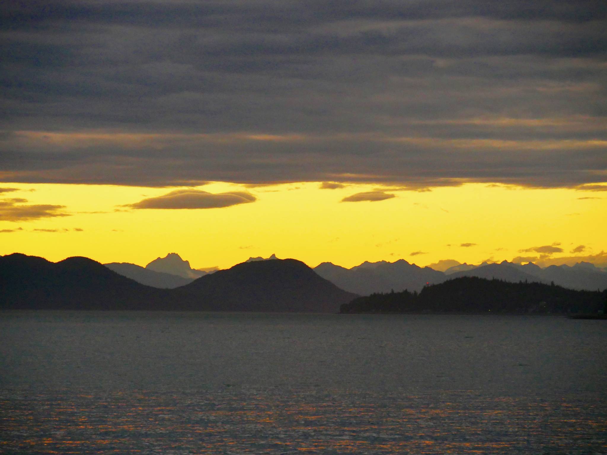 North Douglas sunset. (Photo by Janine Reep)