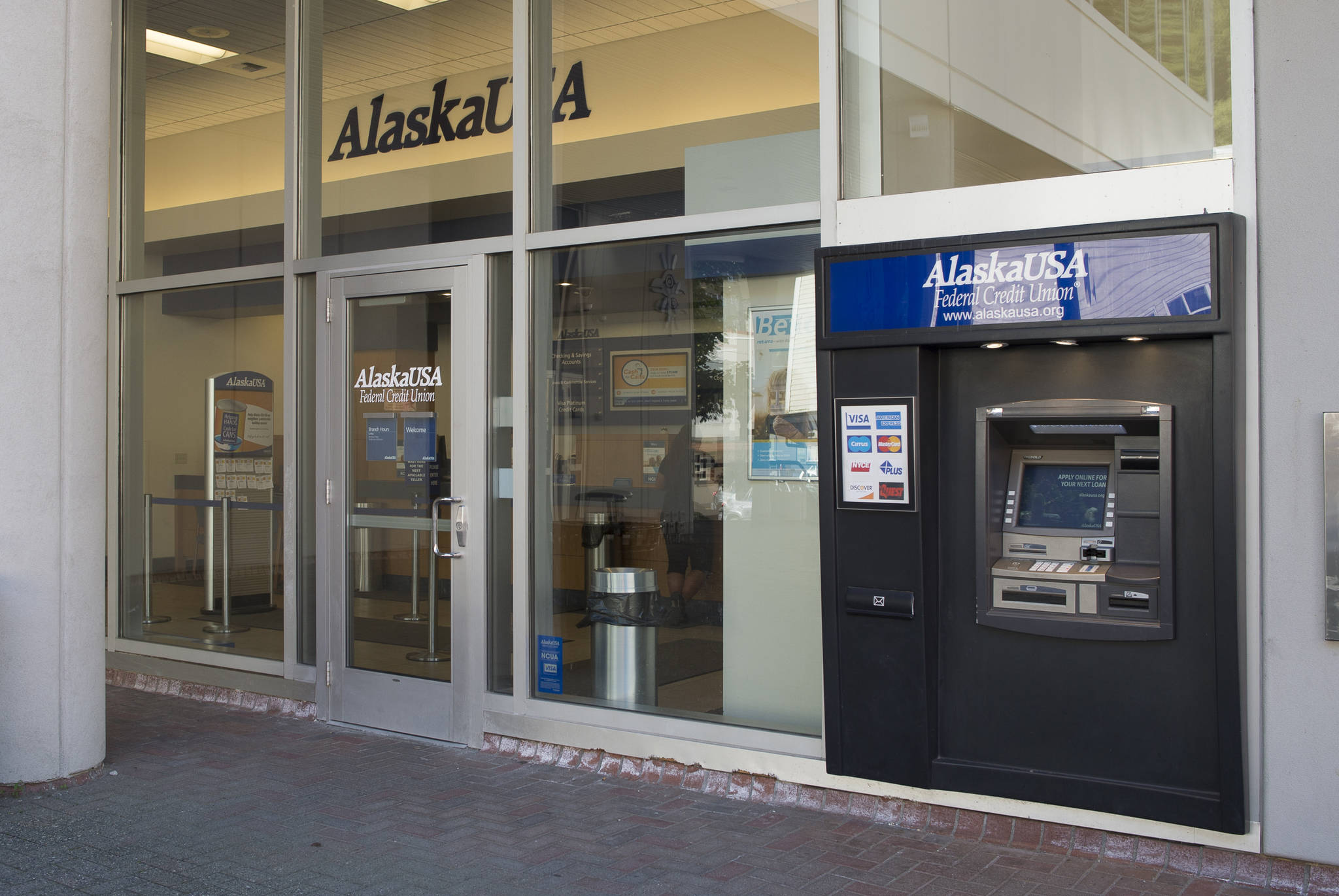 The Alaska USA Federal Credit Union will be closing its office in the Sealaska Building. (Michael Penn | Juneau Empire)