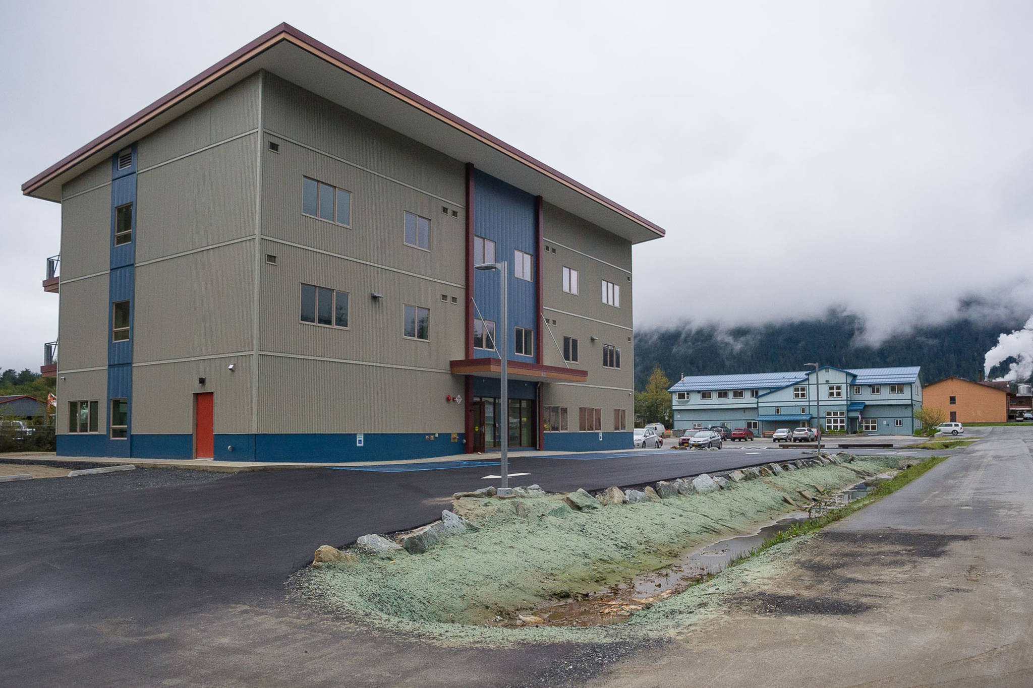 The finished Housing First Project on Tuesday, Sept. 19, 2017. (Michael Penn | Juneau Empire File)