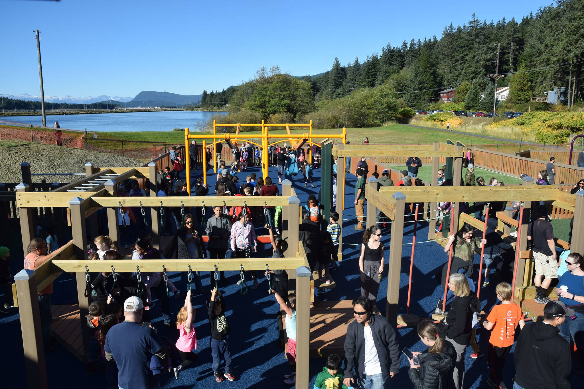 The new Project Playground design is based on the old playground, but includes a few upgrades. (Kevin Gullufsen | Juneau Empire)