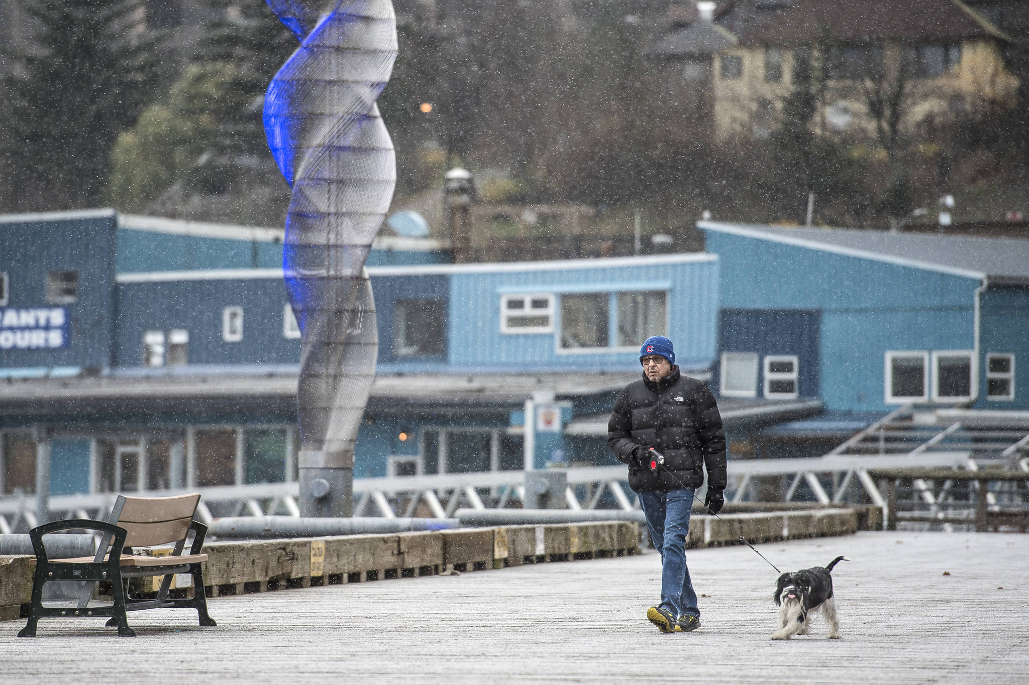 Trace snowfall hits Juneau, more expected Thursday evening
