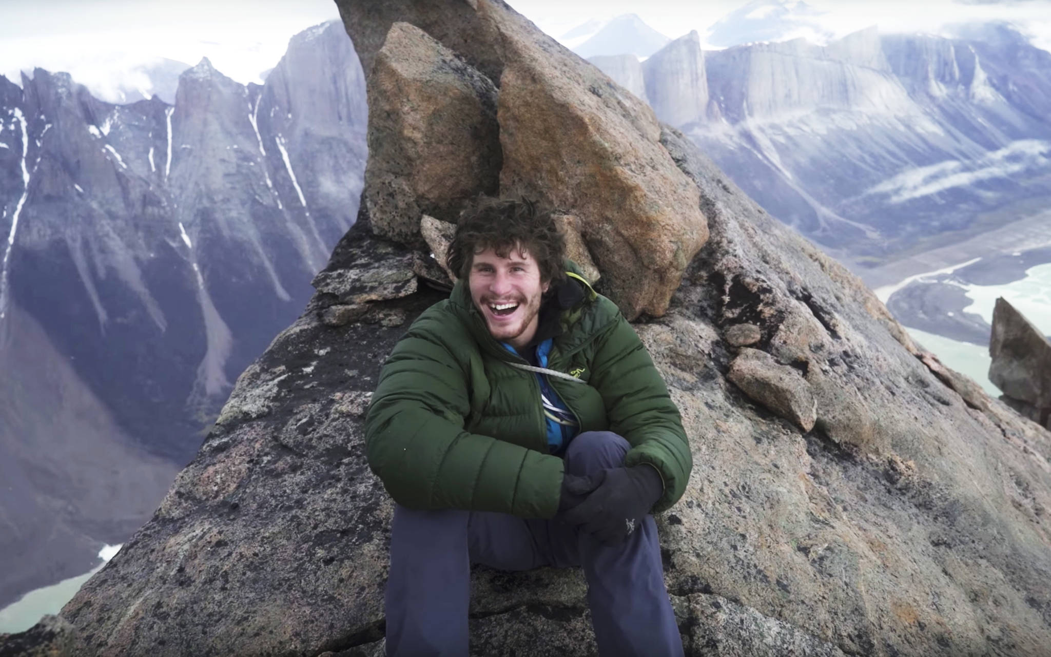 British Columbia climber Marc-Andre Leclerc, 25, is pictured on a climb. (Courtesy photo | ARCTERYX)