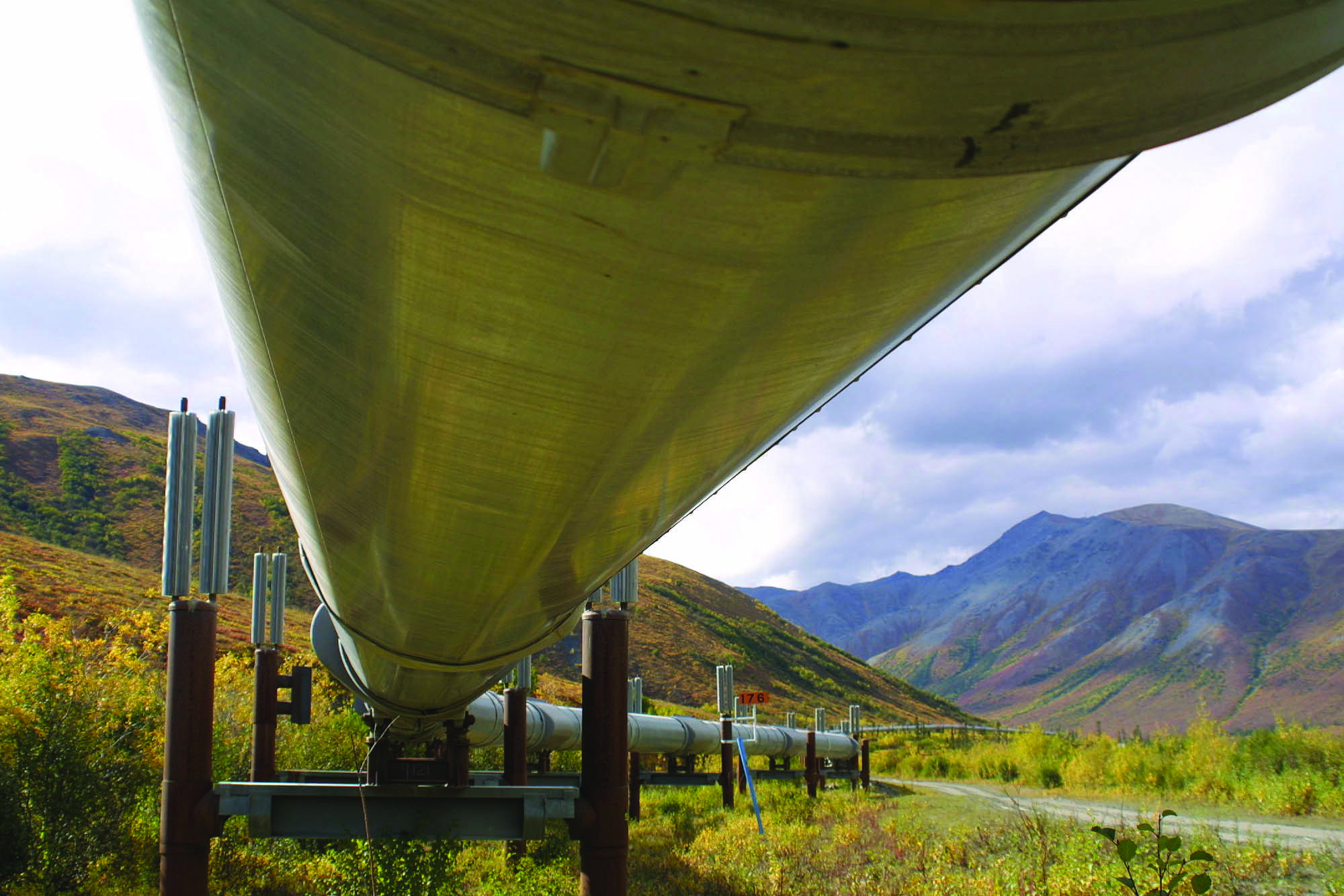 The Trans-Alaska Pipeline. (Photo/File/AP)