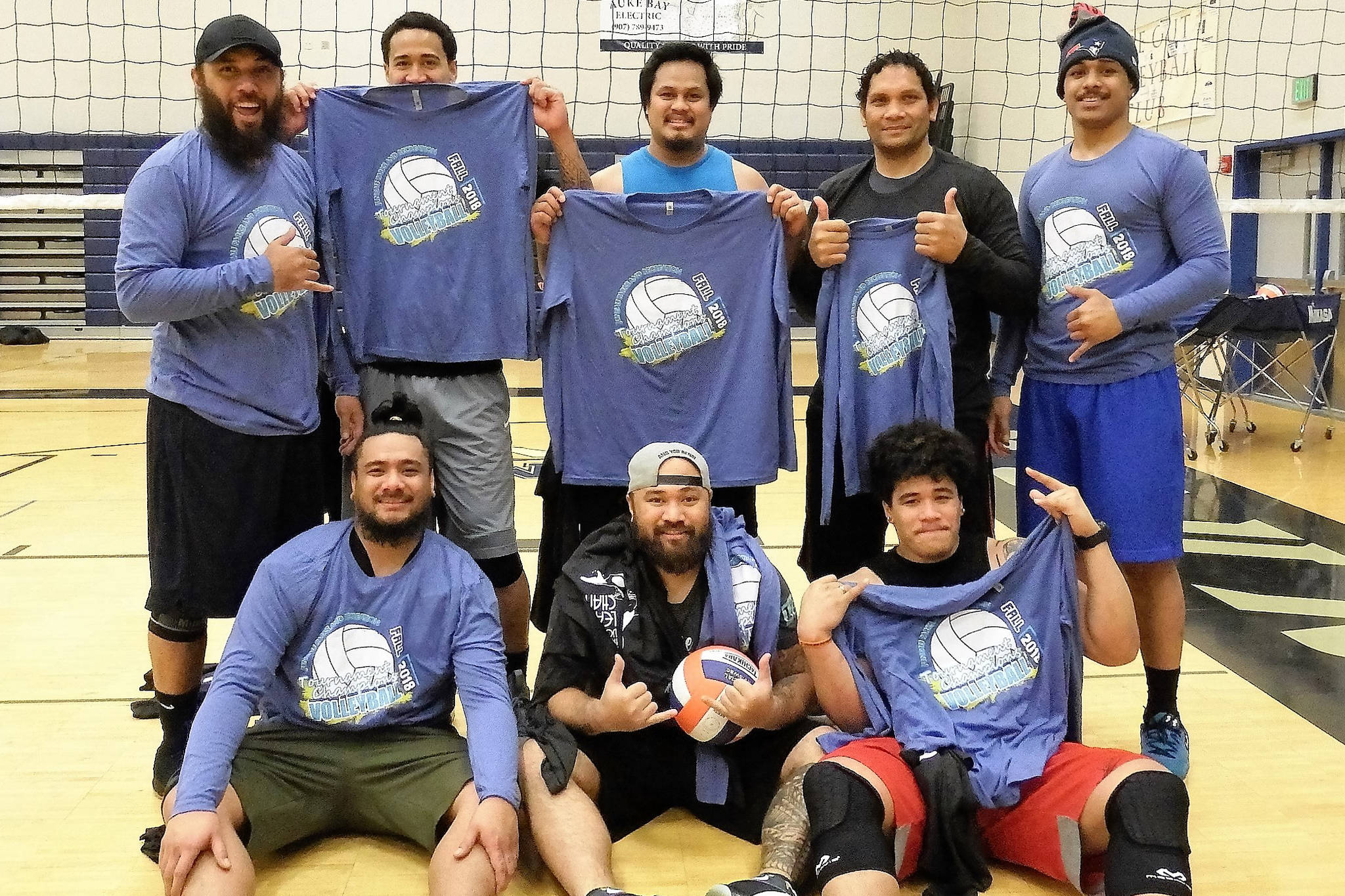 The Juneau Parks and Recreation Men’s Division 1 Champions: Island Sons. (Courtesy Photo | Parks and Recreation)