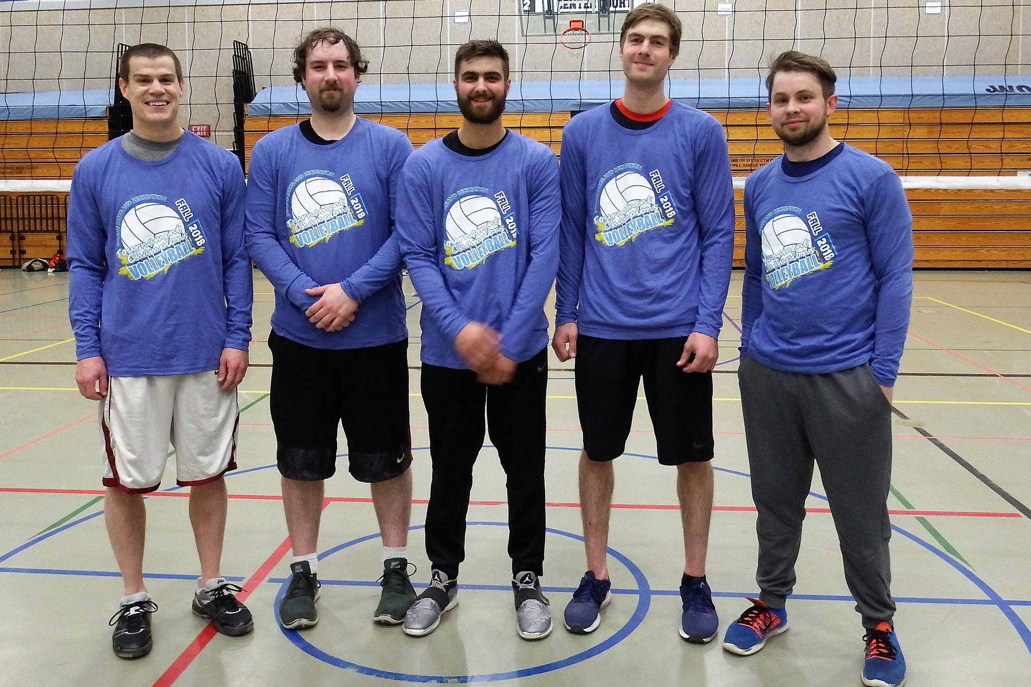 The Juneau Parks and Recreation Men’s Division 3 Champions: Koopa Troopa. (Courtesy Photo | Parks and Recreation)