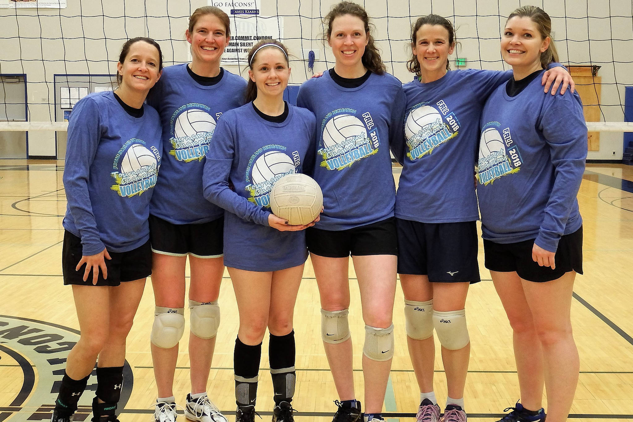 The Juneau Parks and Recreation Women’s Division 1 Champions: Igloo Construction. (Courtesy Photo | Parks and Recreation)