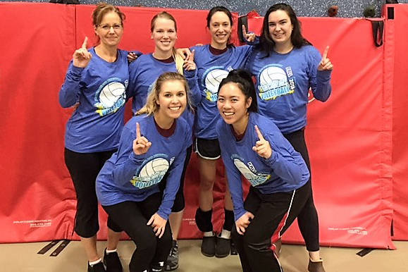 The Juneau Parks and Recreation Women’s Division 3 North Champions: Volley Llamas. (Couresy Photo | Parks and Recreation)