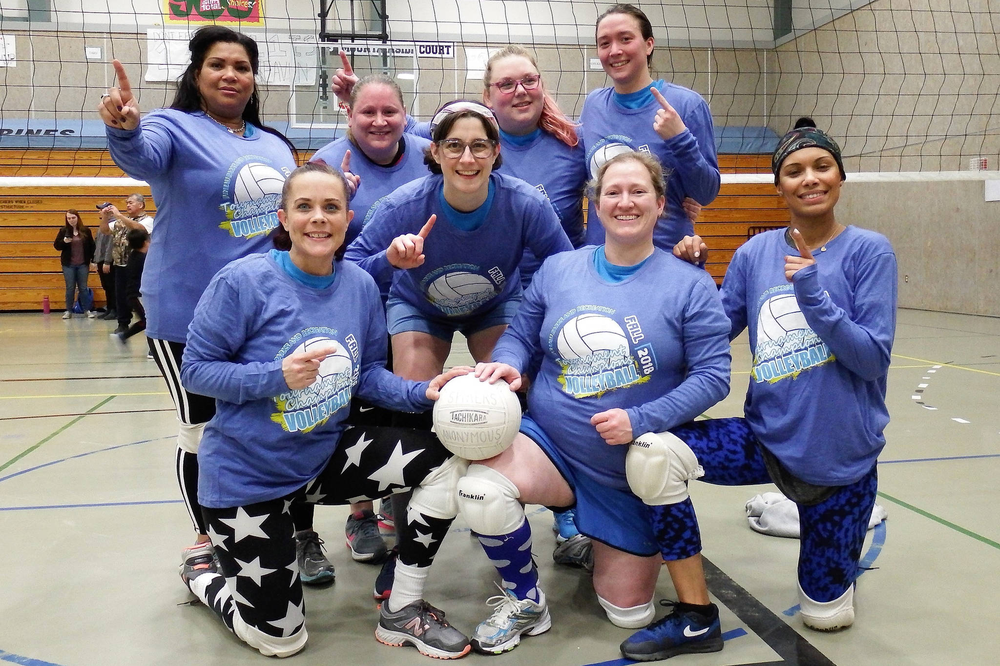 The Juneau Parks and Recreation Women’s Division 3 South Champions: The Freudian Slips. (Couresy Photo | Parks and Recreation)