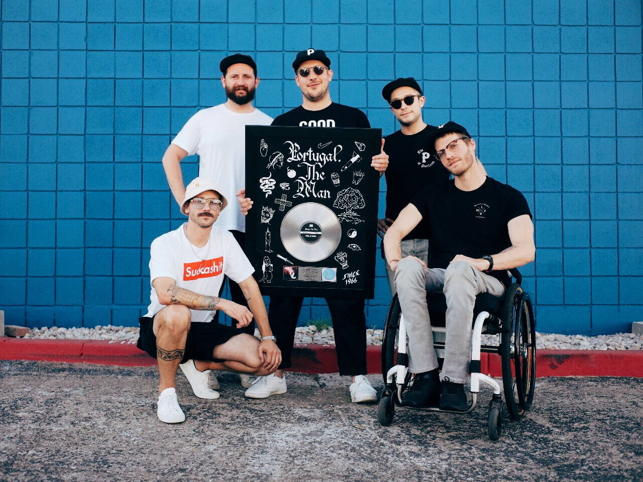 Portugal. The Man is seen in a 2017 photo provided by Atlantic Records. The band from Alaska has allowed the state of Alaska to use their music as hold music for the state’s telephone systems. (Courtesy photo)