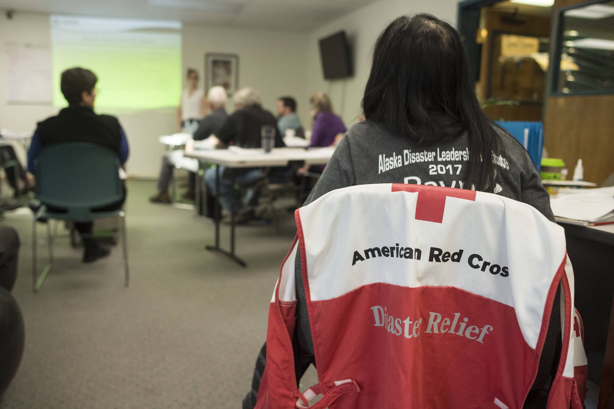 The American Red Cross of Alaska hosts a Southeast Disaster Academy at their Juneau office on Friday, Nov. 16, 2018. (Michael Penn | Juneau Empire)