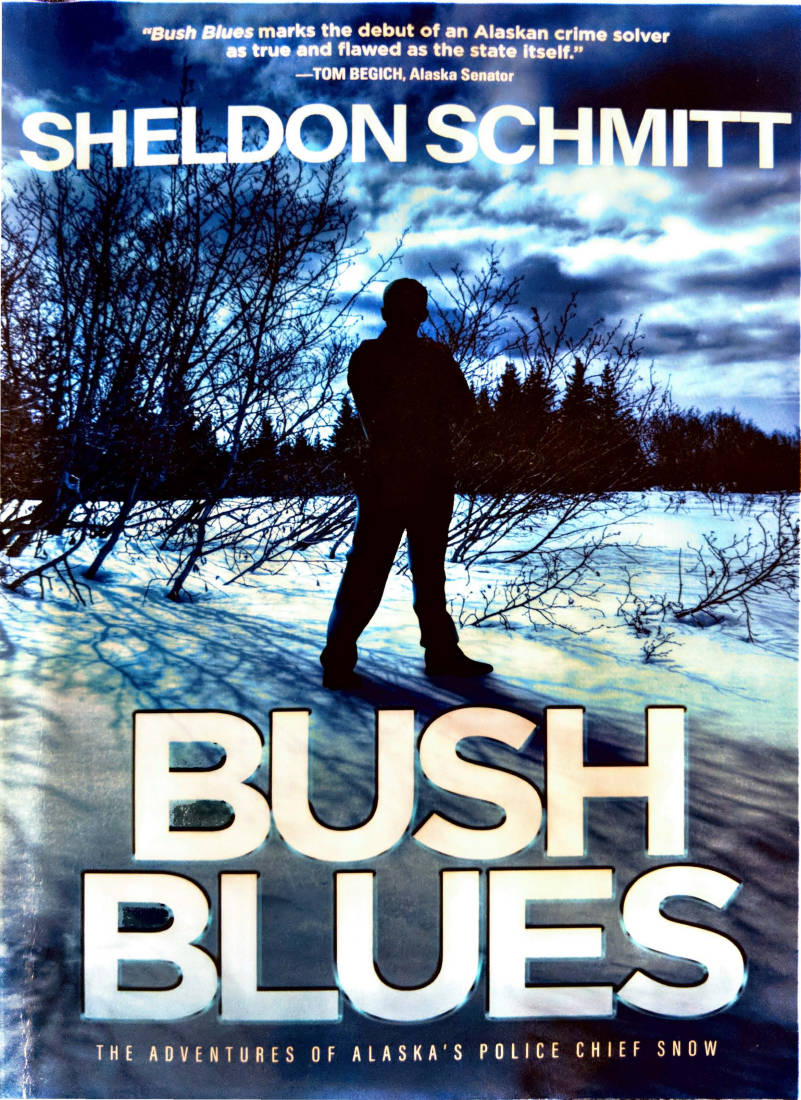 Former Sitka Police Cheif Sheldon Schmitt debuts Chief Snow in his book “Bush Blues.” (Courtesy photo)