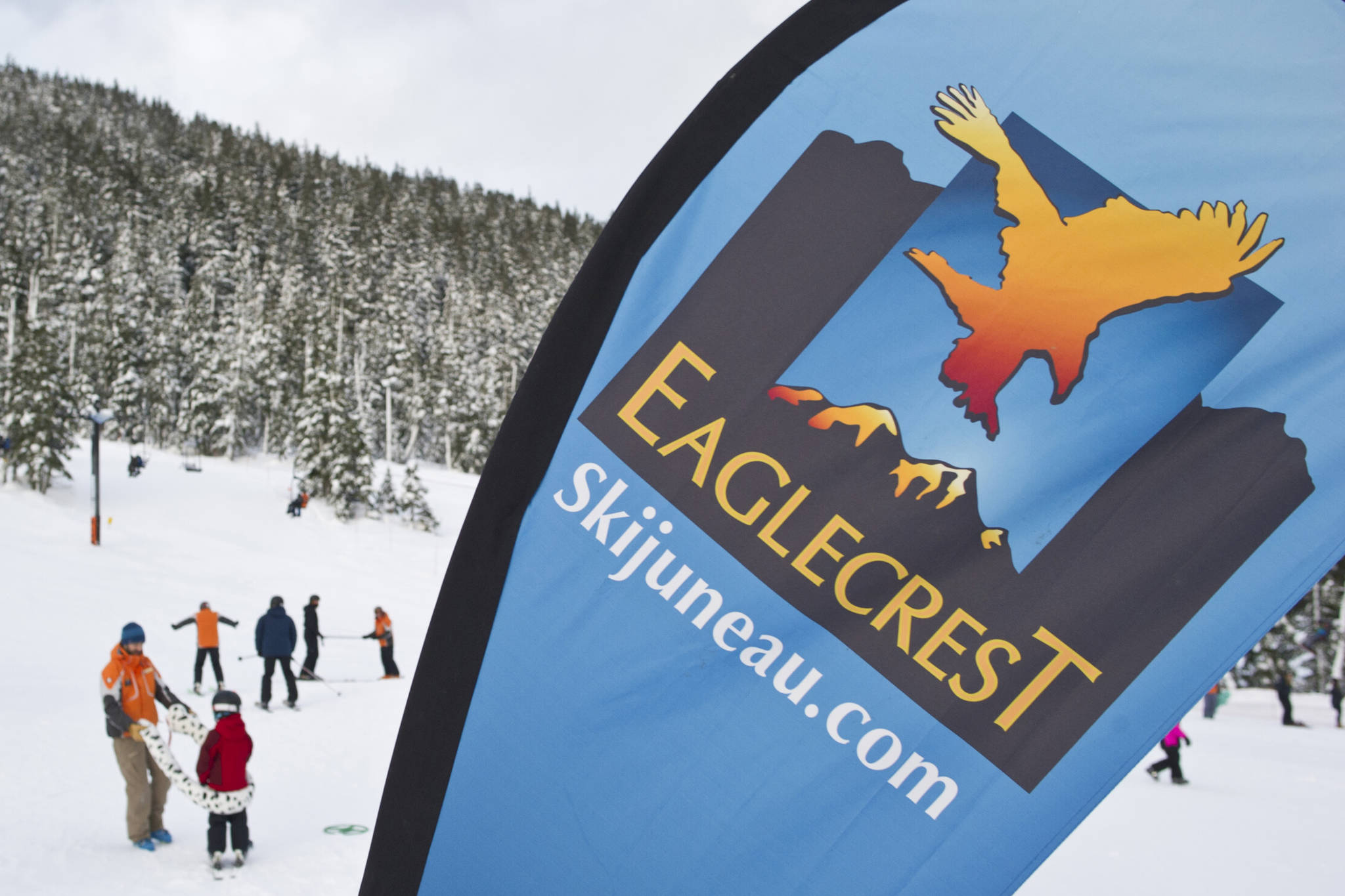 In this Jan. 6, 2017 photo, Juneau residents participate in the World’s Largest Lesson at Eaglecrest Ski Area. (Michael Penn | Juneau Empire File)