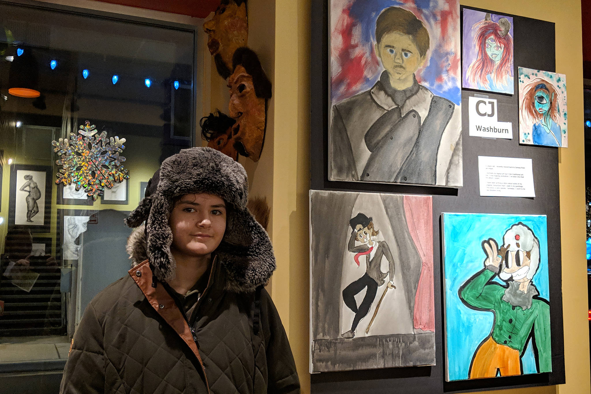 Small artists, big talent: Juneau Youth Services shows off a lot of art