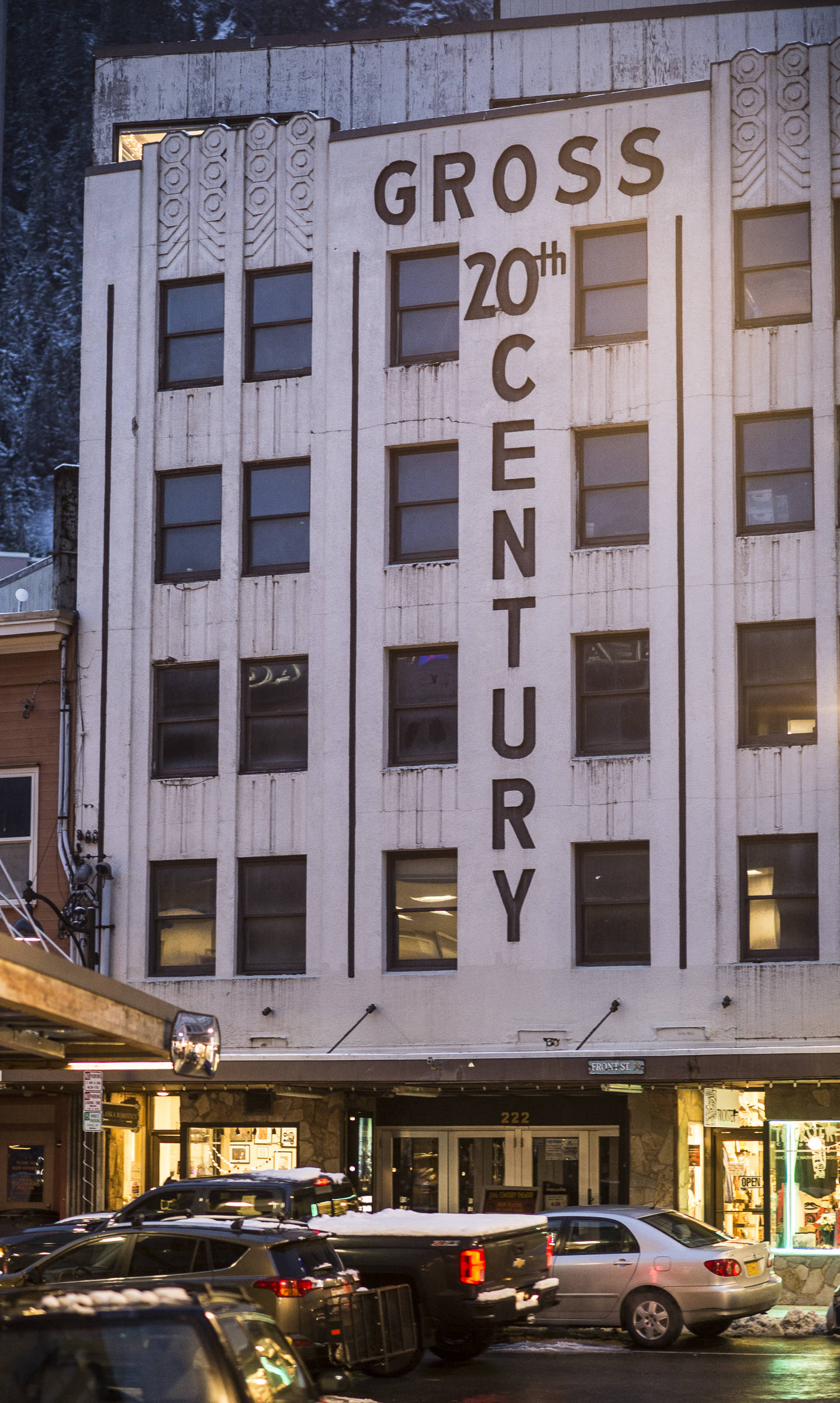 Gross Alaska’s 20th Century Theatre, pictured, and Glacier Cinemas will be open Christmas Day. (Michael Penn | Juneau Empire)
