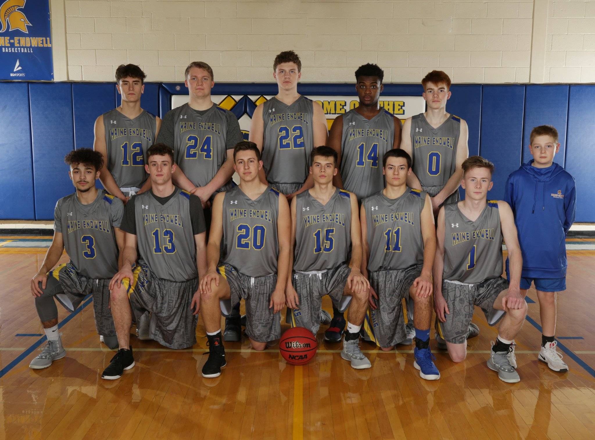 Maine-Endwell High School boys basketball team. (Courtesy Photo | Twitter)