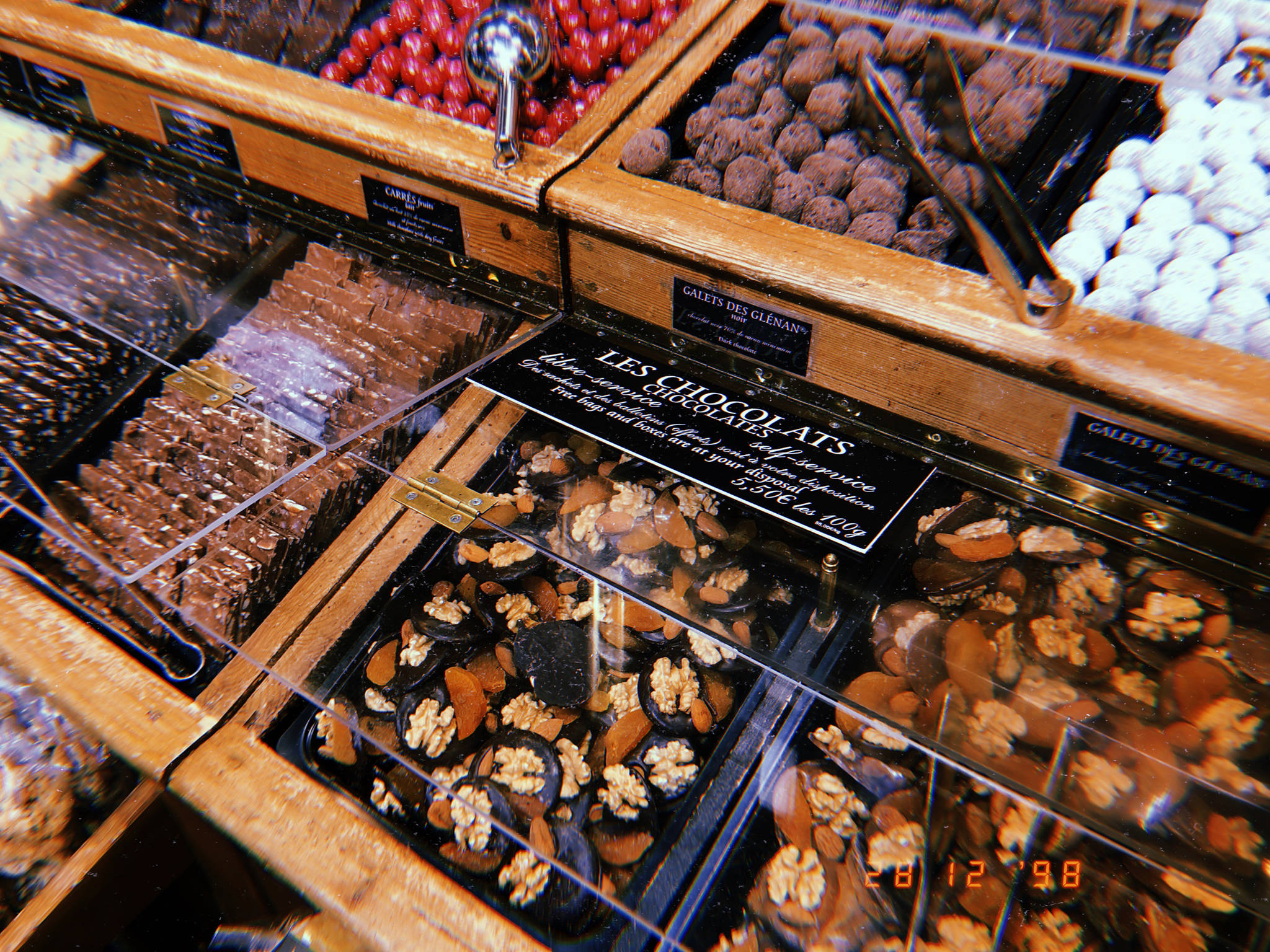Variety of chocolates in a store I found while exploring Nantes on Dec. 28, 2018. (Bridget McTague | For the Juneau Empire)