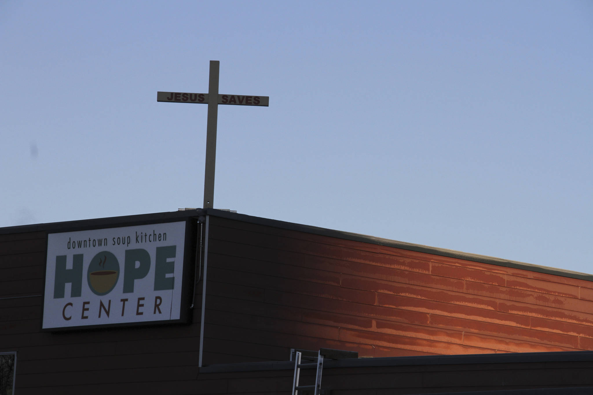 This Nov. 1, 2018, file photo shows the Hope Center women’s shelter in downtown Anchorage, Alaska. A federal judge in Alaska will hear arguments Friday, Jan. 11, 2019, in a lawsuit filed by the faith-based shelter against the city over a requirement that it accept transgender women. Alliance Defending Freedom, a conservative Christian law firm, is seeking a preliminary injunction to stop the city from applying its gender identity law to the Hope Center shelter. (Mark Thiessen | Associated Press File)