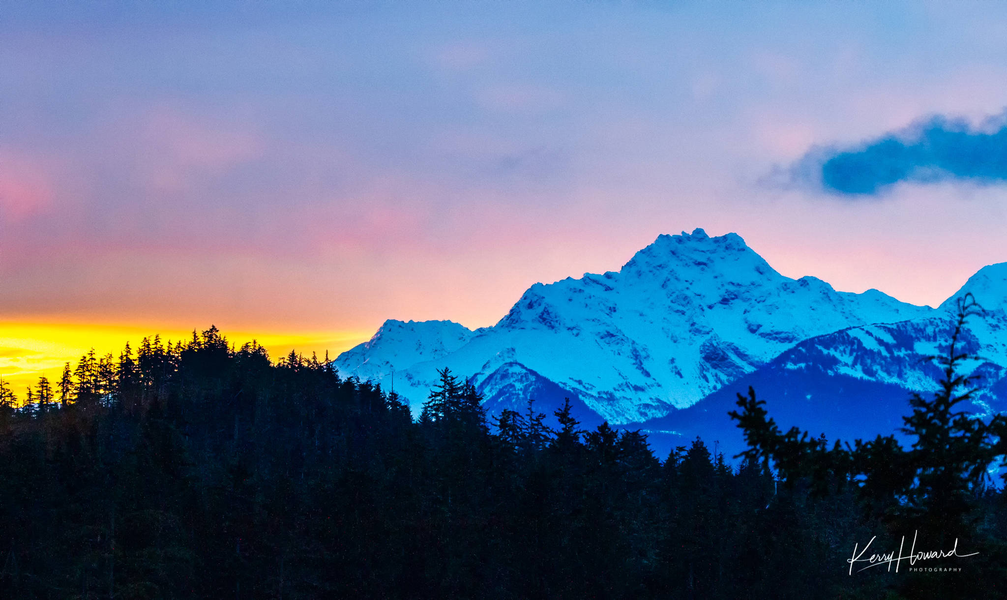 Cold and colorful sunrise, Eagle Peak. (Courtesy Photo | Kerry Howard)