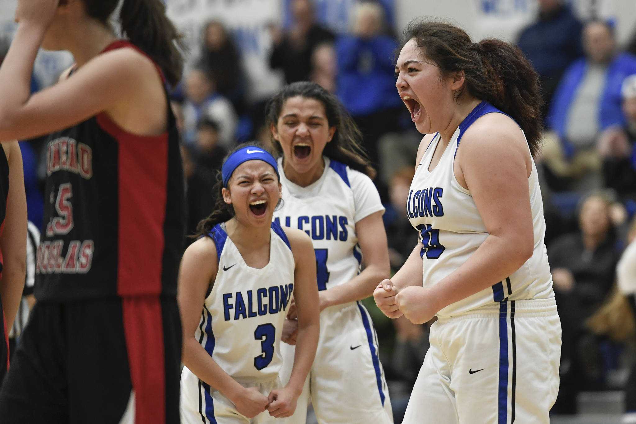 Sister act propels Falcons to crosstown rivalry win
