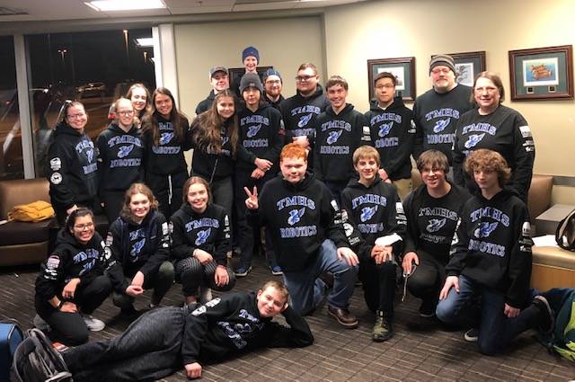 Thunder Mountain High School’s 2018-2019 robotics team. (Courtesy Photo)