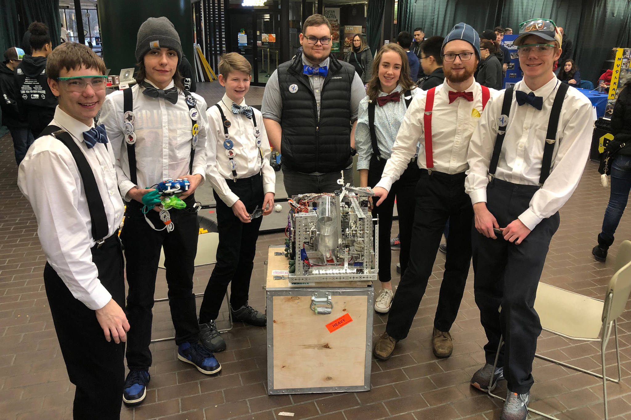 High school robotics team advances to Worlds competition