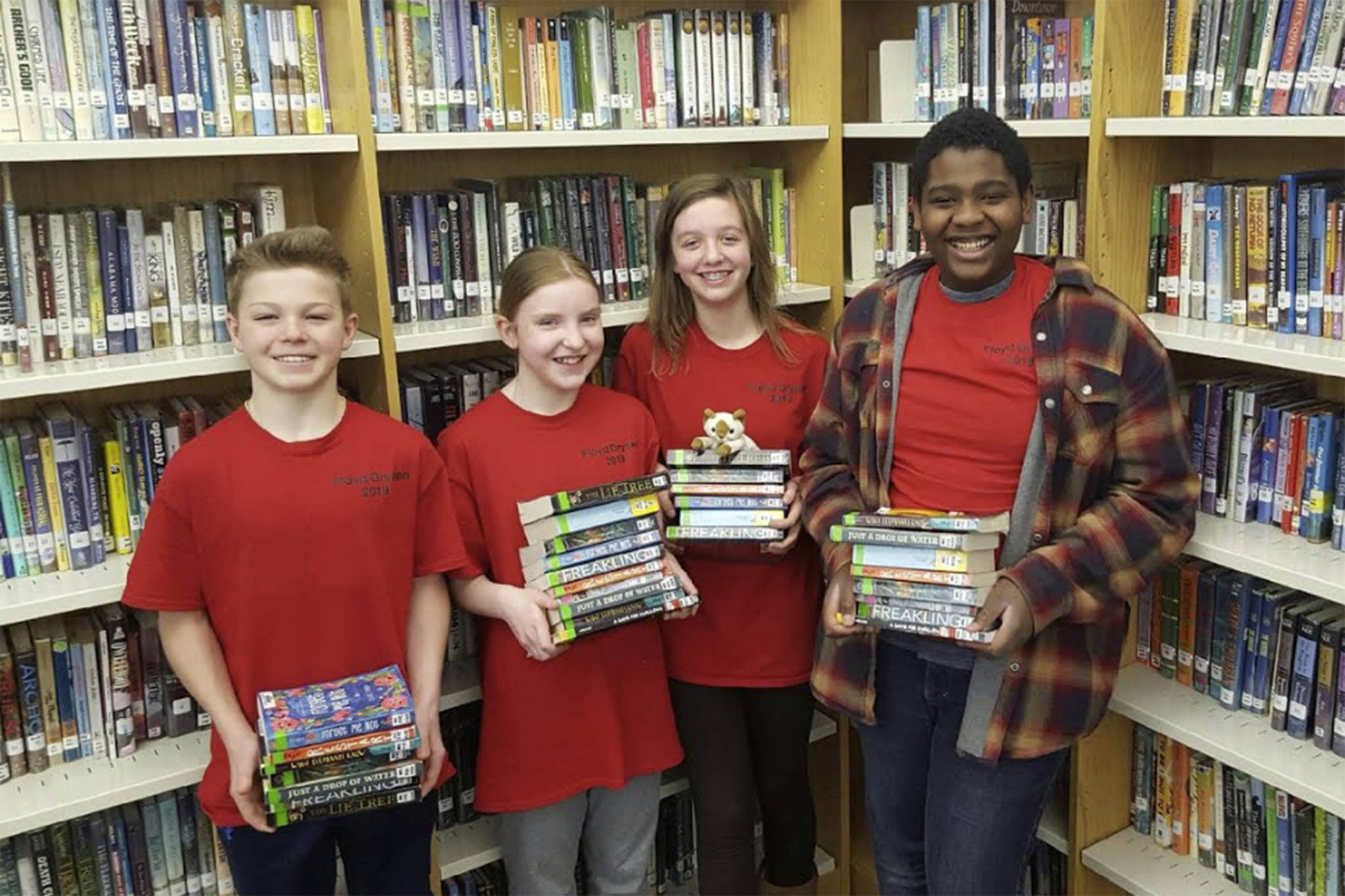 Middle school team wins Battle of the Books state championship