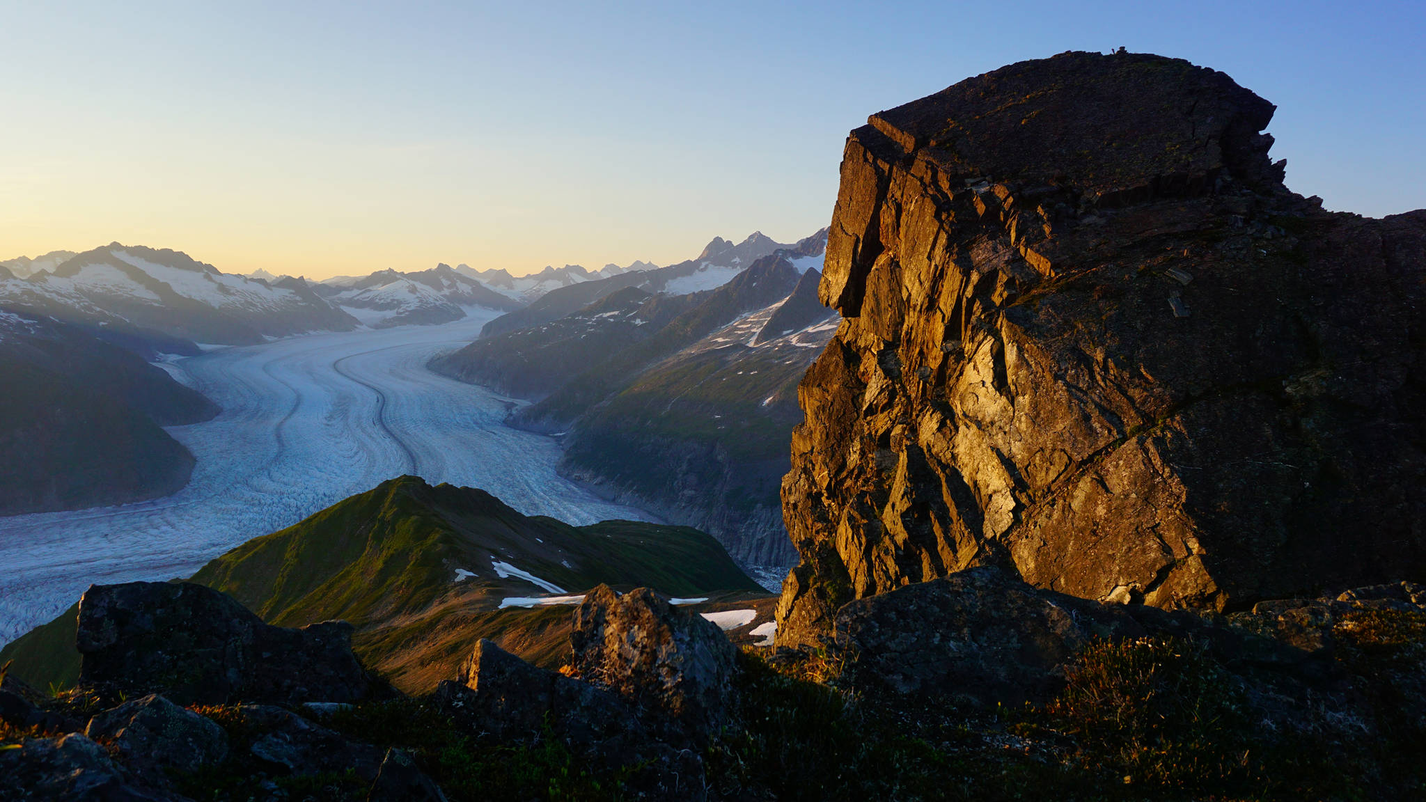 The Mendenhall Glacier Icefield. (Courtesy Photo | Parker Anders)