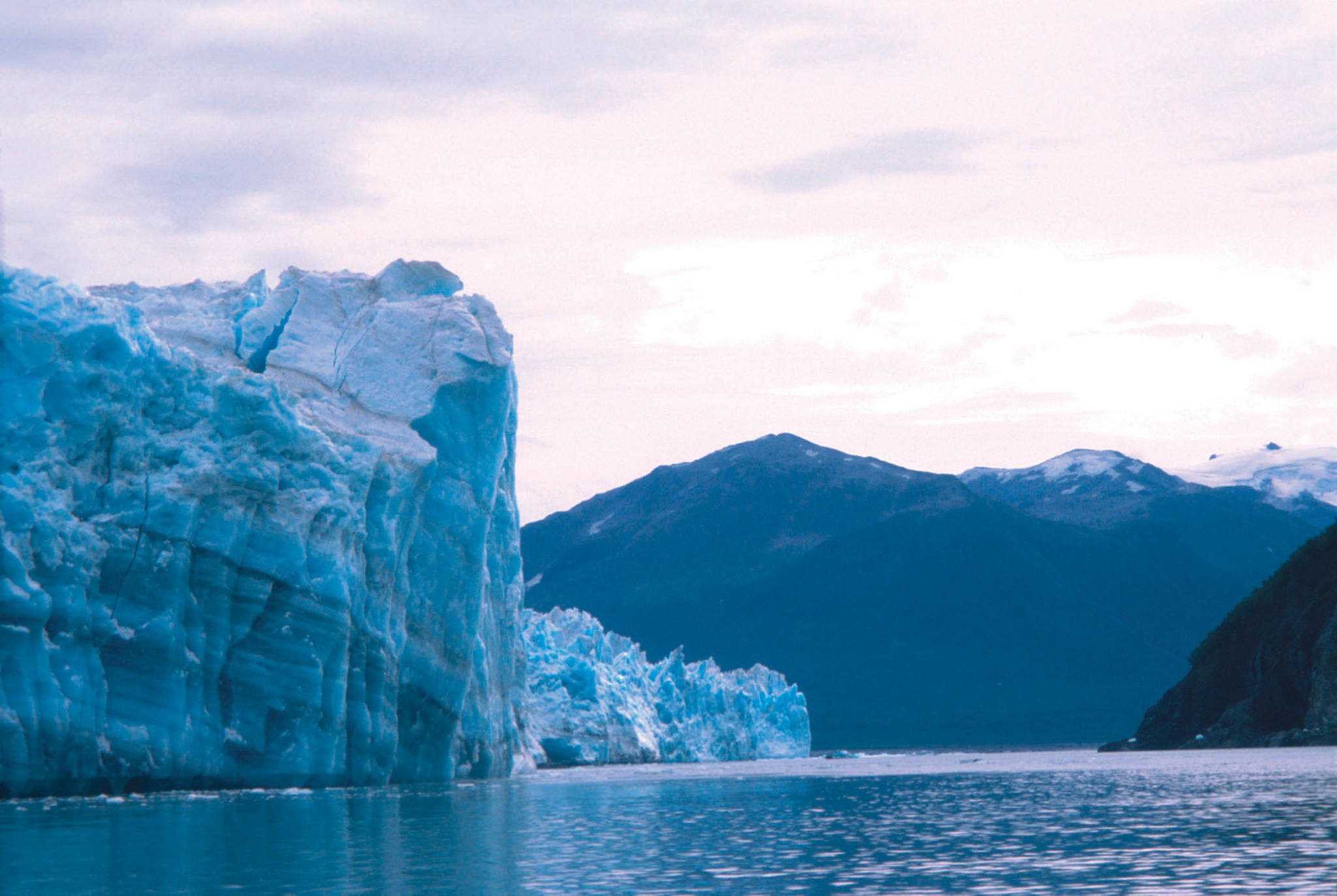Hubbard Glacier, restless as ever, calves into Disenchantment Bay north of Yakutat. (Courtesy Photo | Ned Rozell)