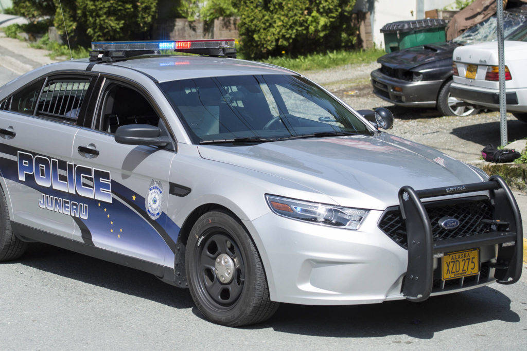 A Juneau Police Department car. (Michael Penn | Juneau Empire File)
