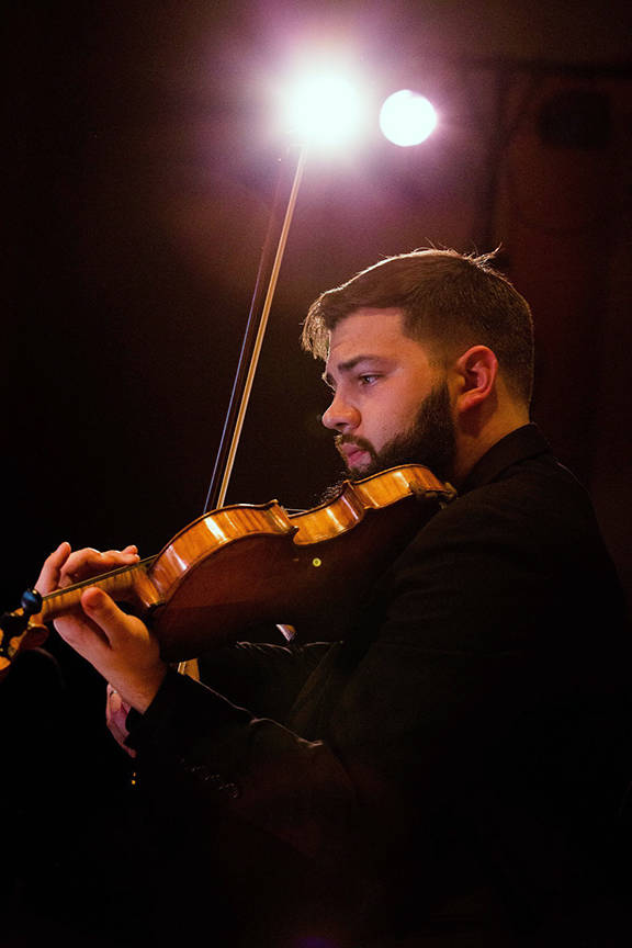 Franz Felkl pictured playing violin will be Juneau Symphony’s new concertmaster. (Courtesy Photo | For Franz Felkl)