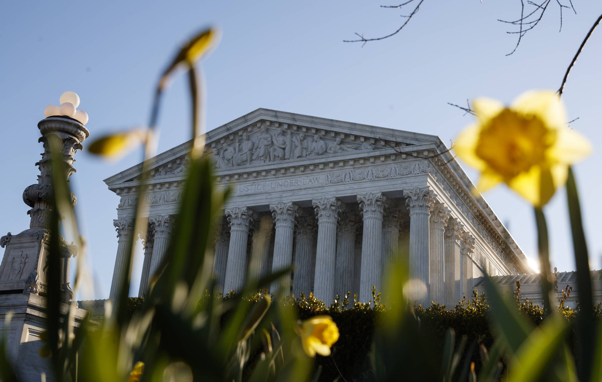 The Supreme Court building is seen on Capitol Hill in Washington on Tuesday, March 26, 2019. (Carolyn Kaster | Associated Press)