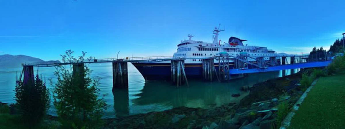 An Alaska Marine Highway System ferry. (Courtesy Photo | Vivian Faith Prescott)