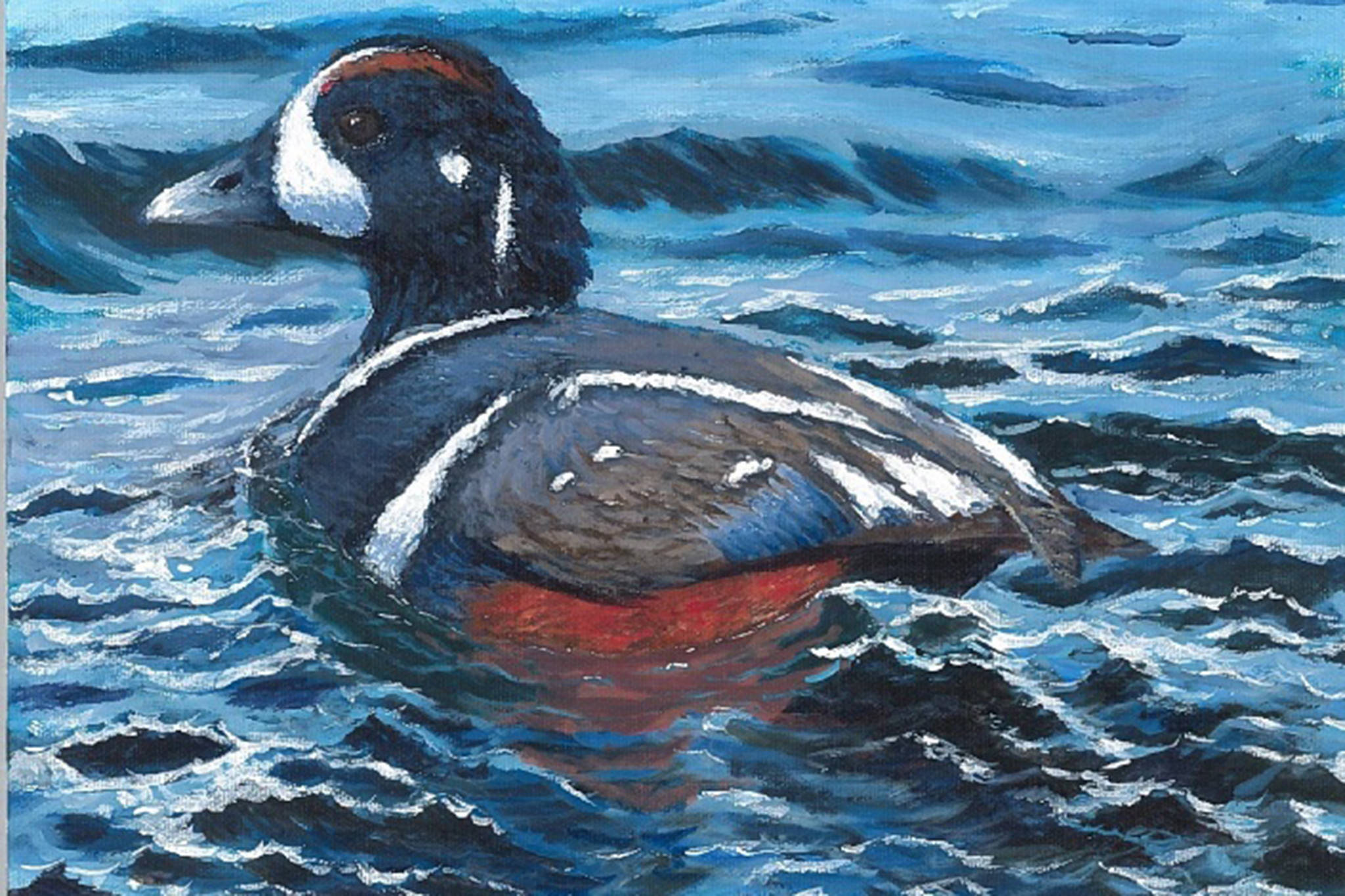 Thunder Mountain students win duck stamp awards