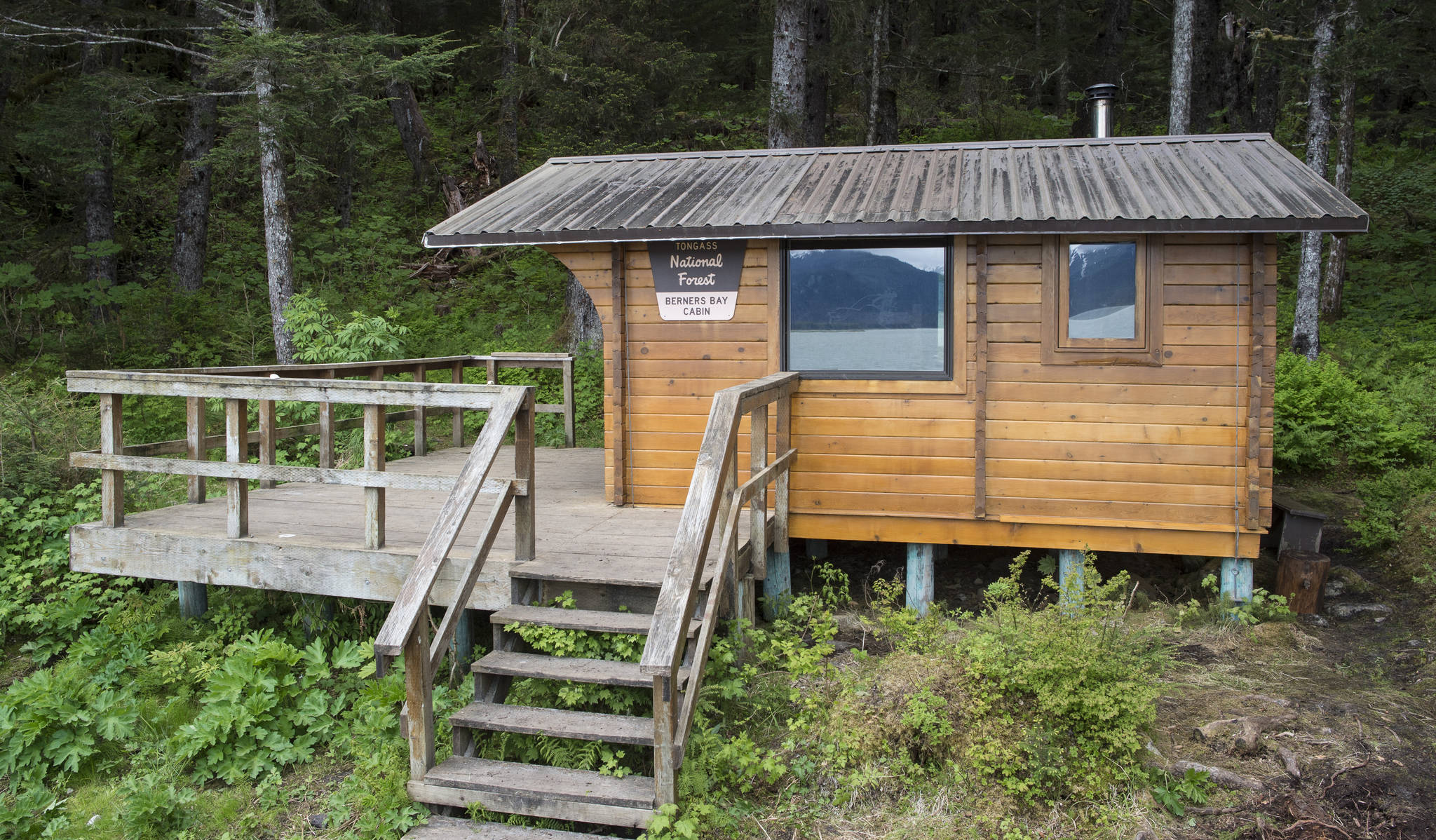 Berners Bay Cabin in 2017. (Michael Penn | Juneau Empire File)